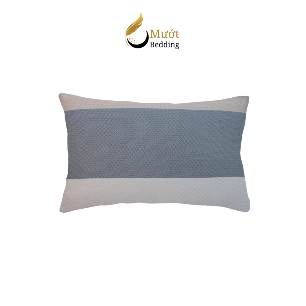 Vỏ gối Cotton 100% cao cấp nhiều họa tiết Mướt bedding Size 50x70 cm mềm mại, thấm hút tốt, áo gối dạng lồng bền đẹp
