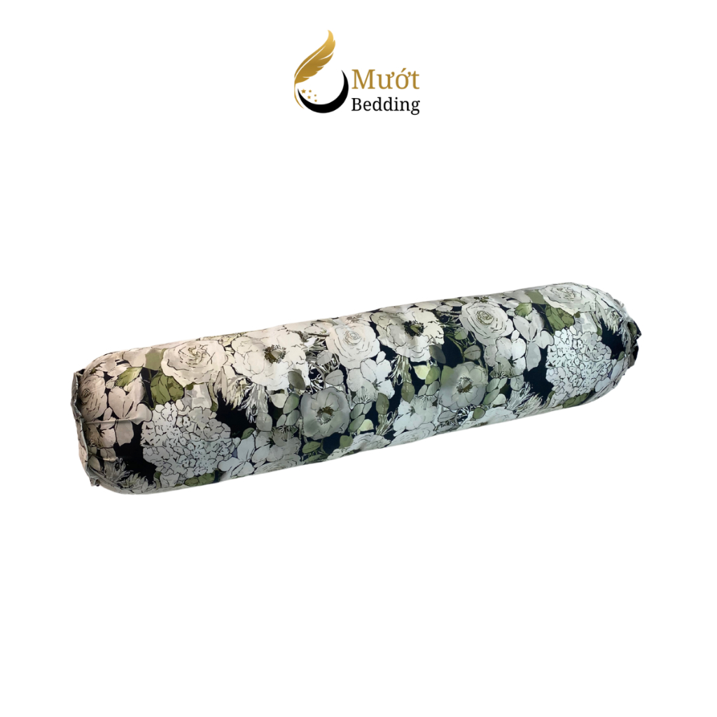 Vỏ gối ôm Tencel nhiều họa tiết Mướt bedding Size 35x100cm (70x100cm) mềm mại, thấm hút tốt, may kiểu dây kéo cao cấp