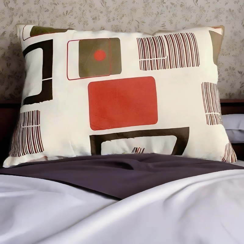 1 Cặp Ruột Gối Hơi Ép Gòn Sọc Caro BK 4