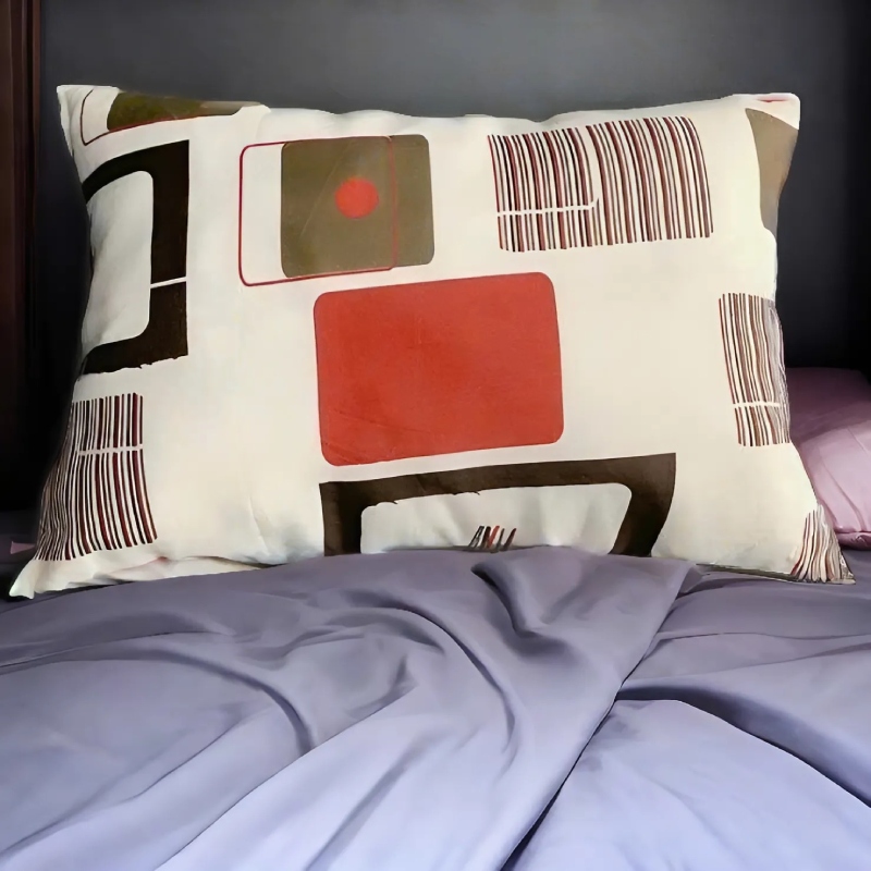 1 Cặp Ruột Gối Hơi Ép Gòn Sọc Caro BK 5