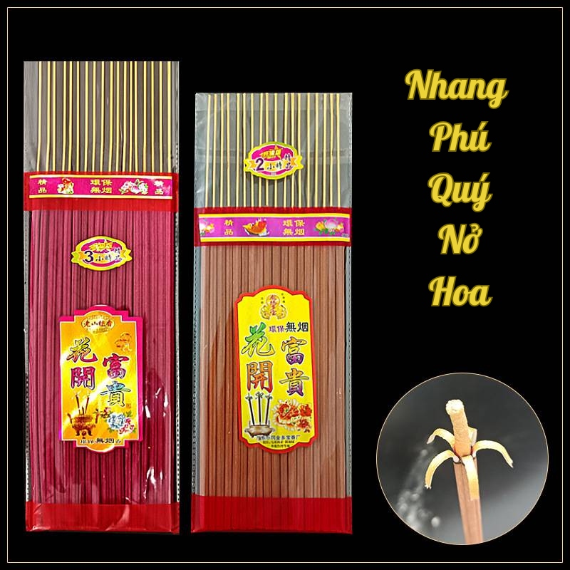 18 Cây Nhang Thơm Nở Hoa Phú Quý Tài Lộc 4