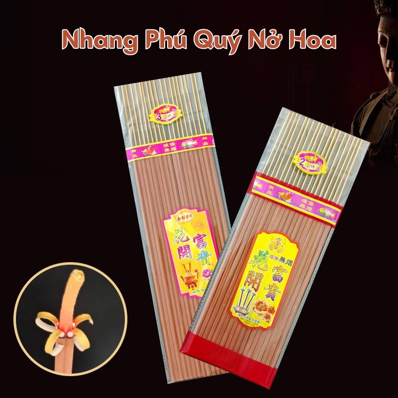 18 Cây Nhang Thơm Nở Hoa Phú Quý Tài Lộc 5