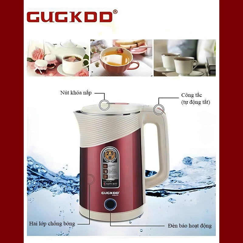 Ấm siêu tốc Cuckoo GK ST28 - 4
