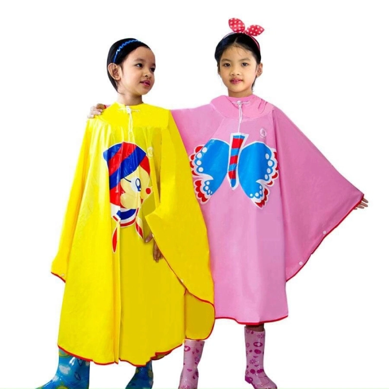 ÁO MƯA CÁNH DƠI CHO BÉ DƯỚI 80Cm 4