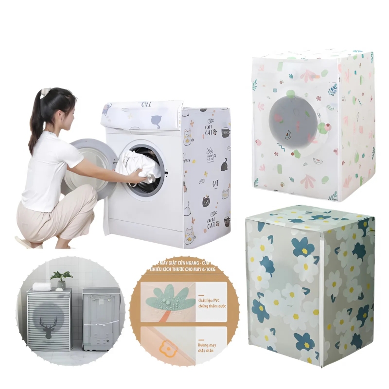 Áo Trùm Bảo Vệ Máy Giặt 4