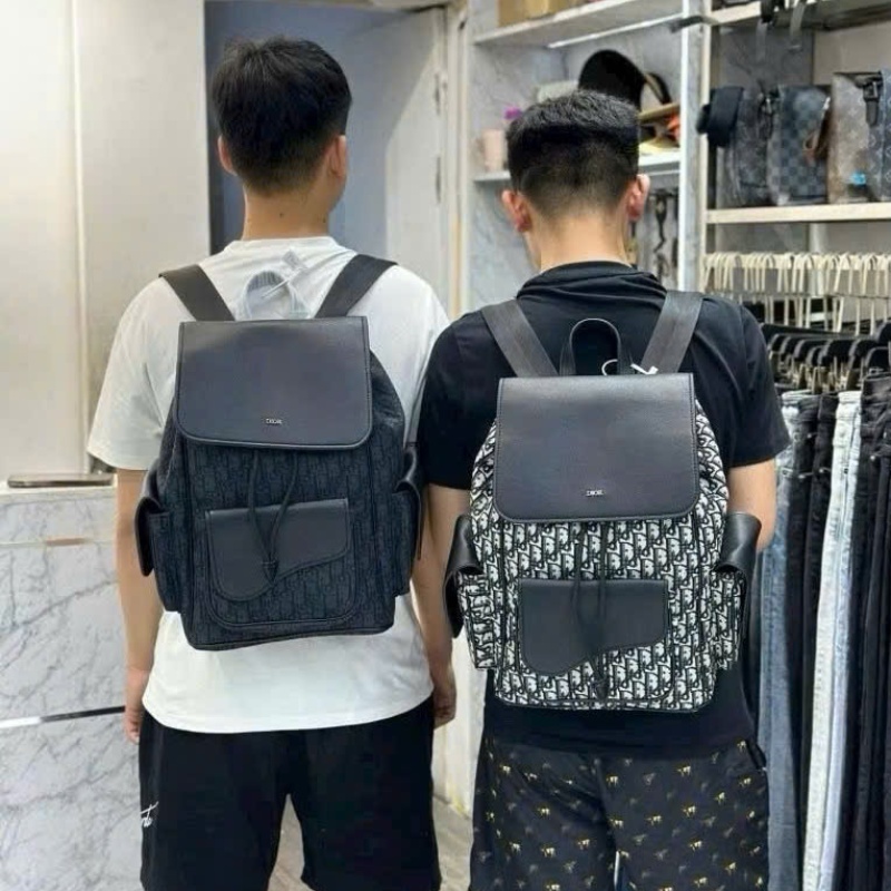Balo Nam Nữ Dập Vân Chìm Nắp Đậy 5