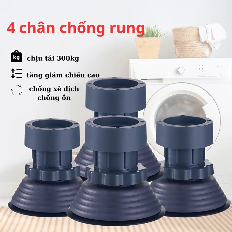 Bộ 4 Chân Chống Rung Máy Giặt Cao Cấp 5