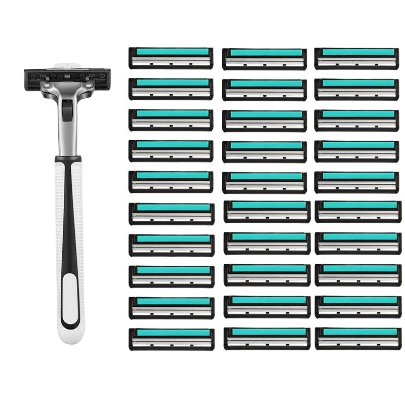 BỘ DAO CẠO RÂU TẶNG KÈM 36 LƯỠI DAO KÉP 5