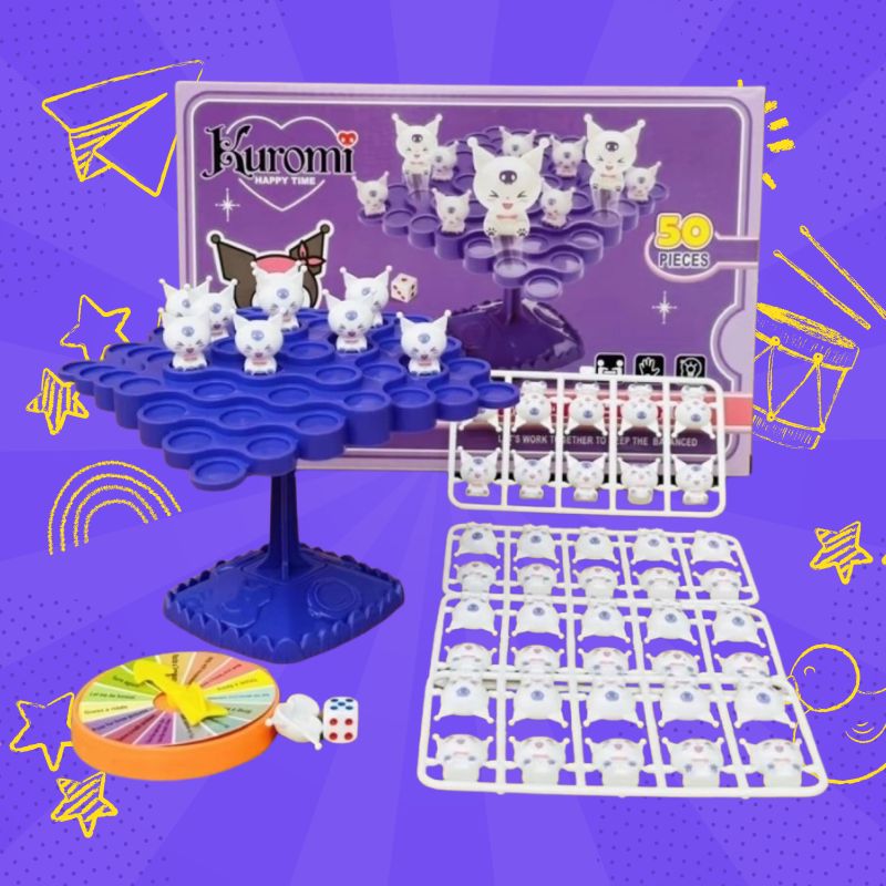 Bộ Đồ Chơi Kuromi Cân Bằng 4