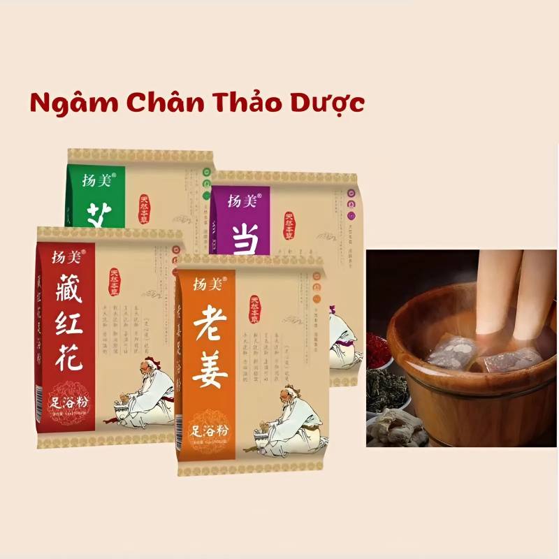 Bột Thảo Dược Ngâm Chân Túi Lọc Đông Y 4
