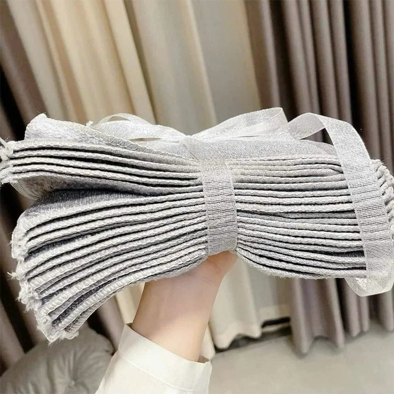 1 Cái khăn lau nhà bếp 2 mặt 2 chất liệu 5
