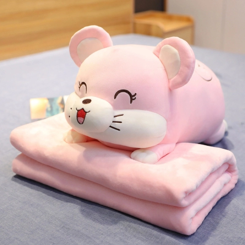 Chăn Gối Heo, thú các loại 2 Trong 1 MiNo hàng nội địa trung 4