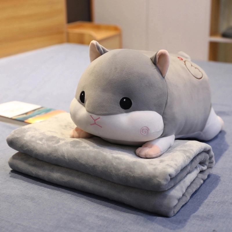 Chăn Gối Heo, thú các loại 2 Trong 1 MiNo hàng nội địa trung 5