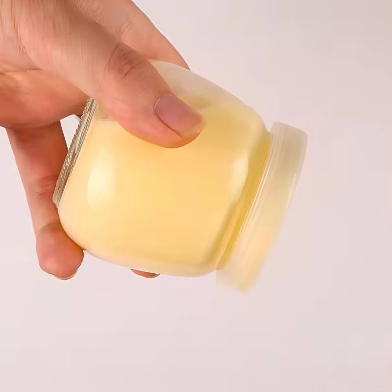 Combo 12 Hủ Thủy Tinh Sữa Chua 200ml Trơn 4