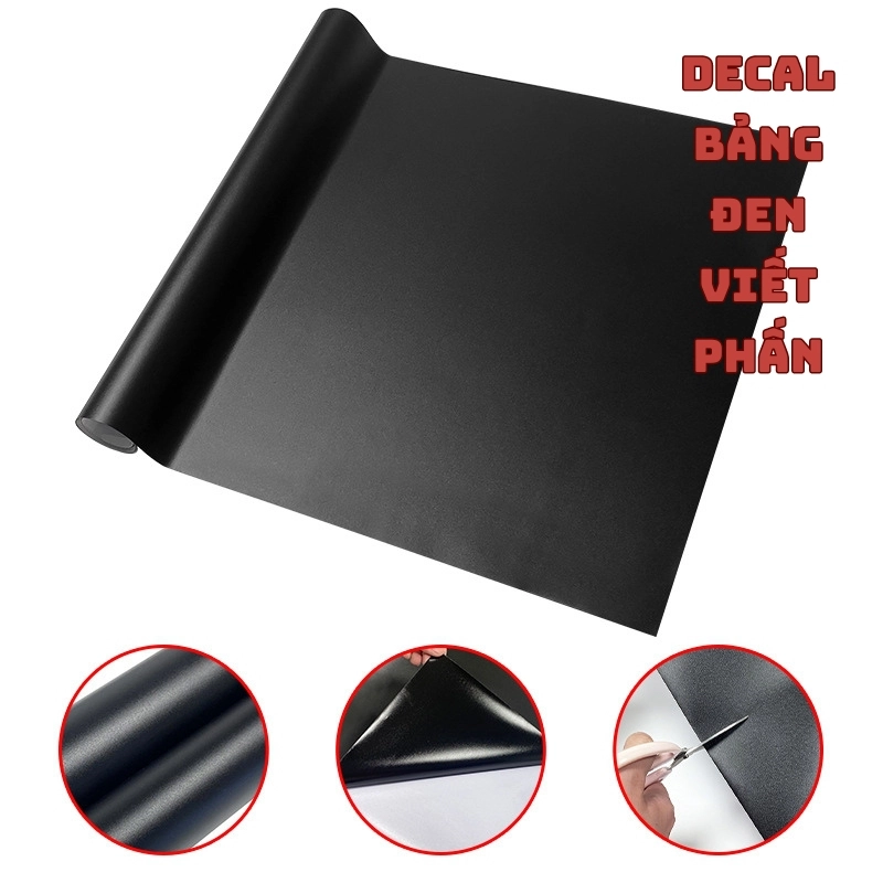 Decal Bảng Đen Viết Phấn dán tường 5
