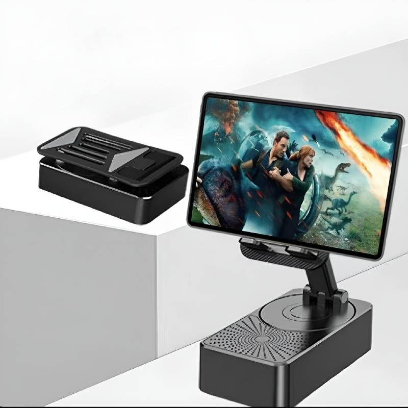 Giá Đỡ Điện Thoại Kèm Loa Xoay 4