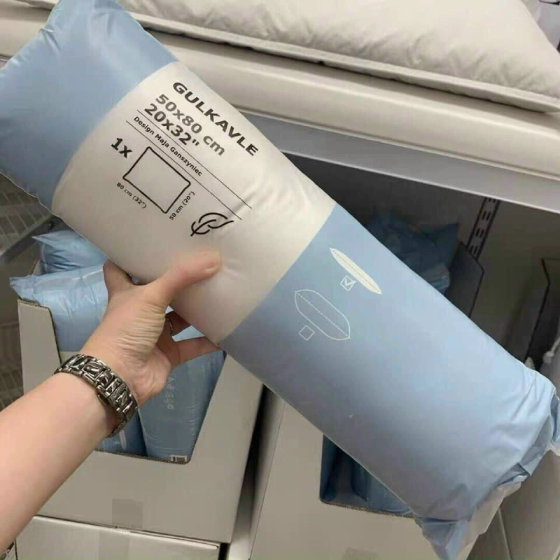 Gối IKEA lông vũ Kháng khuẩn hàng xuất nhật 5