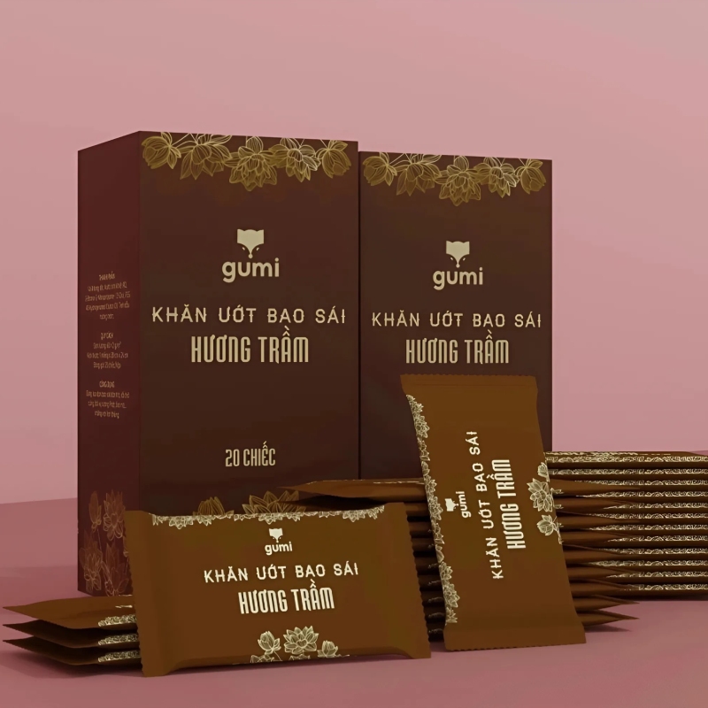 Hộp 20 Cái Khăn Ướt Lau Bàn Thờ GUMI 4