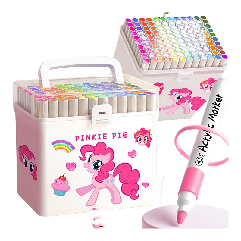 Hộp 60 Màu Ngựa Pony Acrylic 5