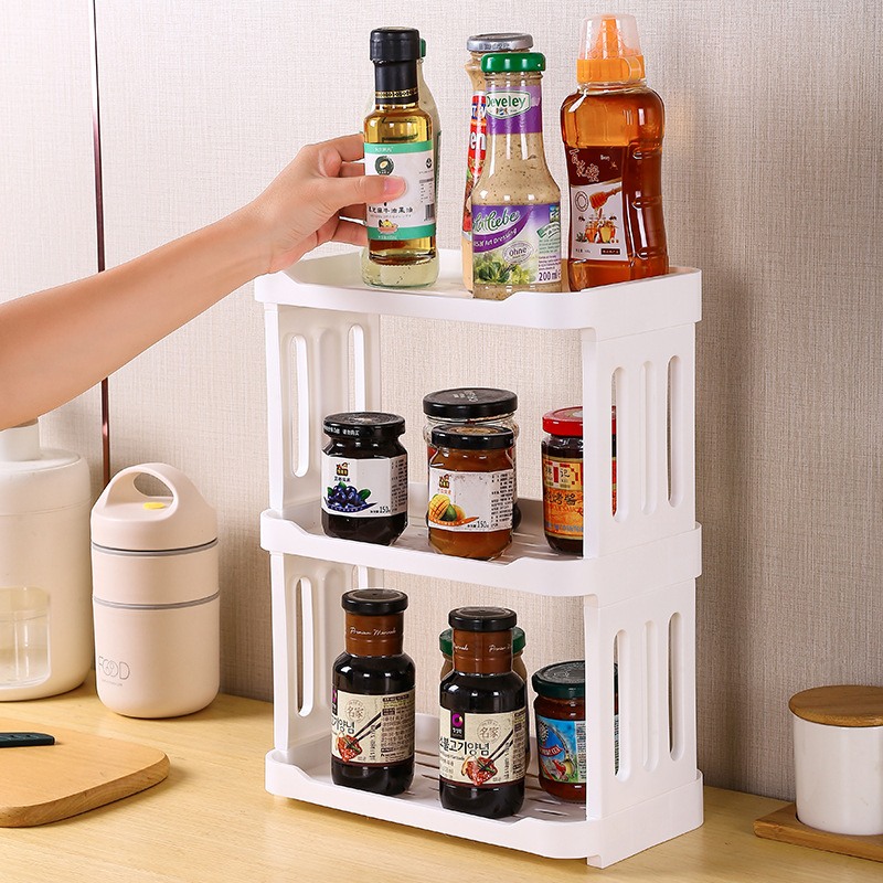 Kệ Nhựa Để Đồ Đa Năng 3 Tầng Nhỏ Gọn 5