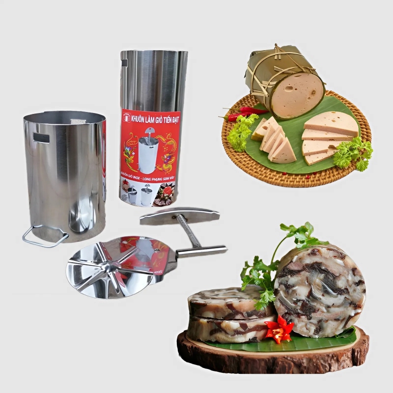 Khuôn Làm Giò Chả Inox 1KG 5