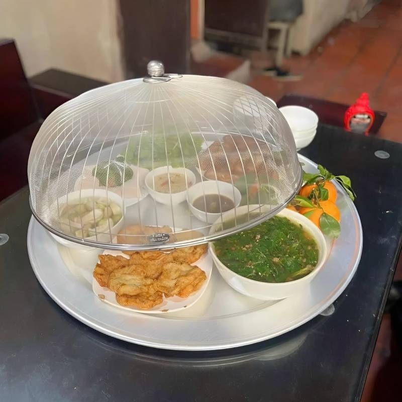 Lồng Bàn Lưới Inox 4