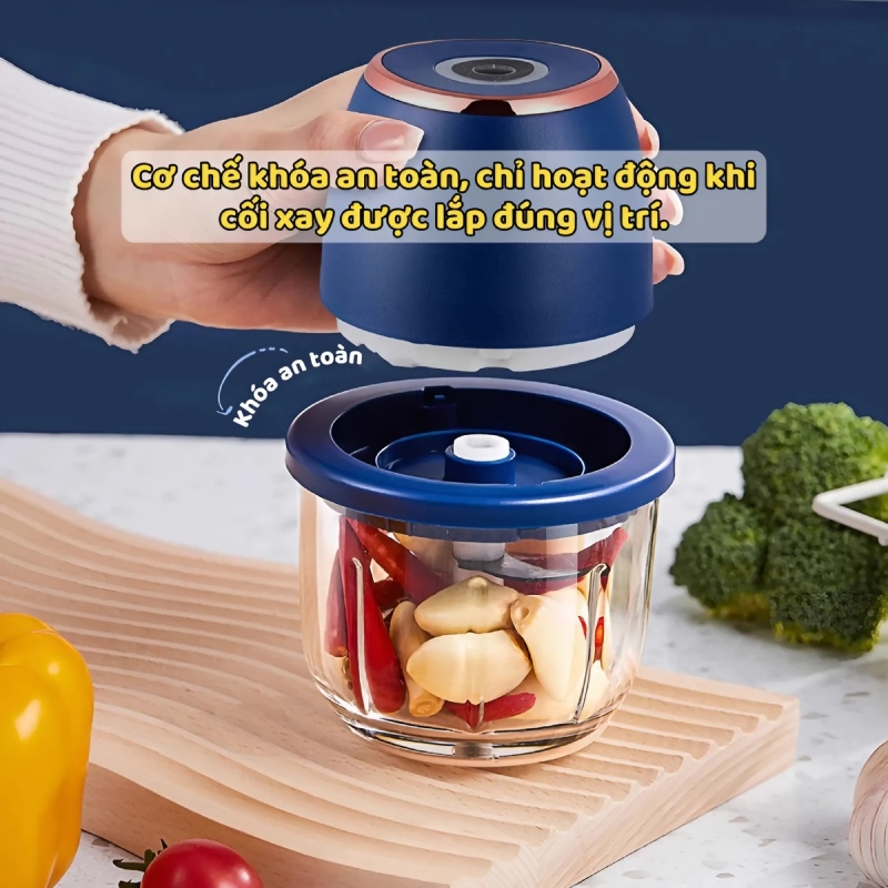 Máy Xay Mini 3 Lưỡi 4