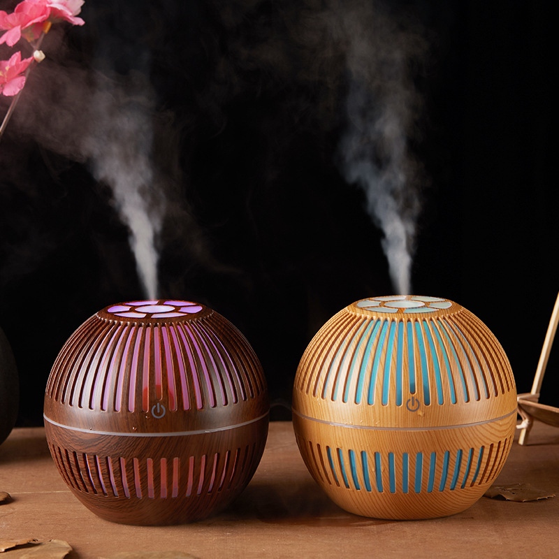 Máy Xông Tinh Dầu Tròn Hình Tổ Chim 4
