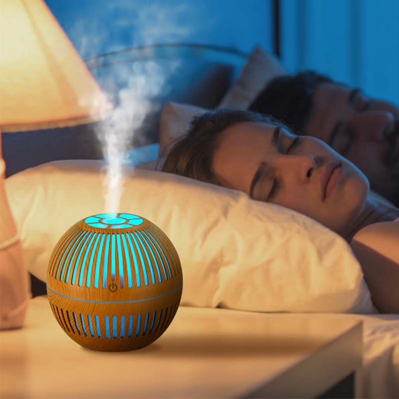 Máy Xông Tinh Dầu Tròn Hình Tổ Chim 5