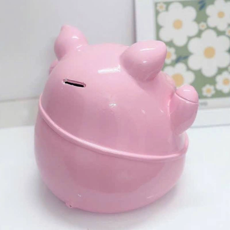 Ống Heo Đất Túi Thỏ màu hồng 5