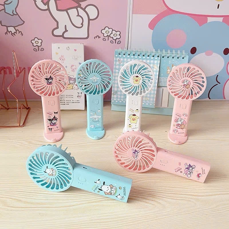 Quạt Cầm Tay Mini Hoạt Hình Hand Fan 5