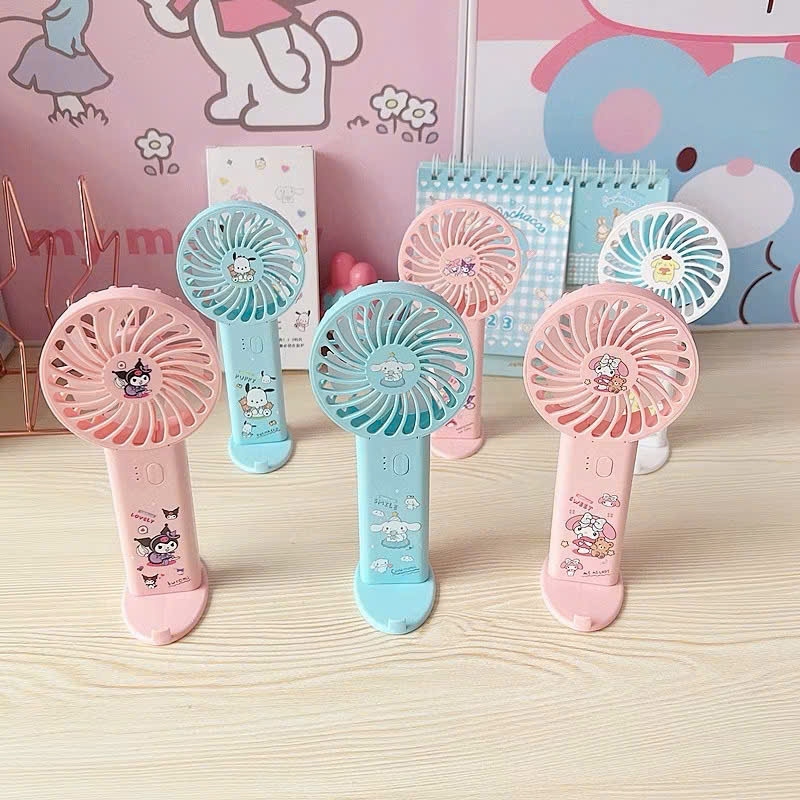 Quạt Cầm Tay Mini Hoạt Hình Hand Fan 4