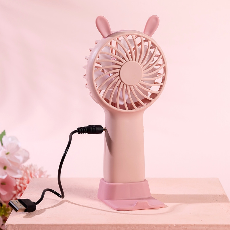 Quạt Thông Minh Mini 2in1 Có Khay Để Điện Thoại 5