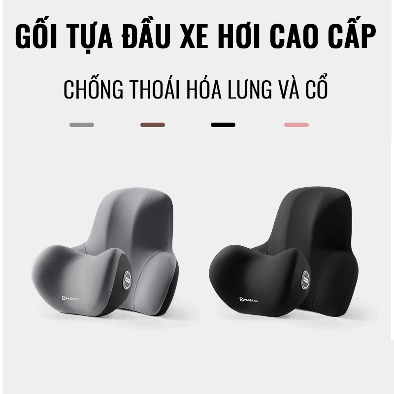 Set 2 Gối Tựa Đầu và Tựa Lưng Ô Tô 4