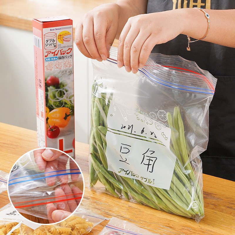 Set 3 Hộp Túi Zip Bảo Quản Thực Phẩm 5