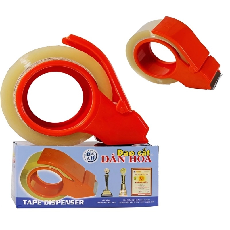 DAO CẮT BĂNG KEO CÁN SẮT DÂN HOA LOẠI XỊN 4