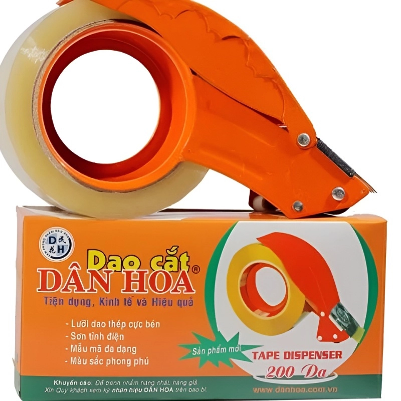 DAO CẮT BĂNG KEO CÁN SẮT DÂN HOA LOẠI XỊN 5