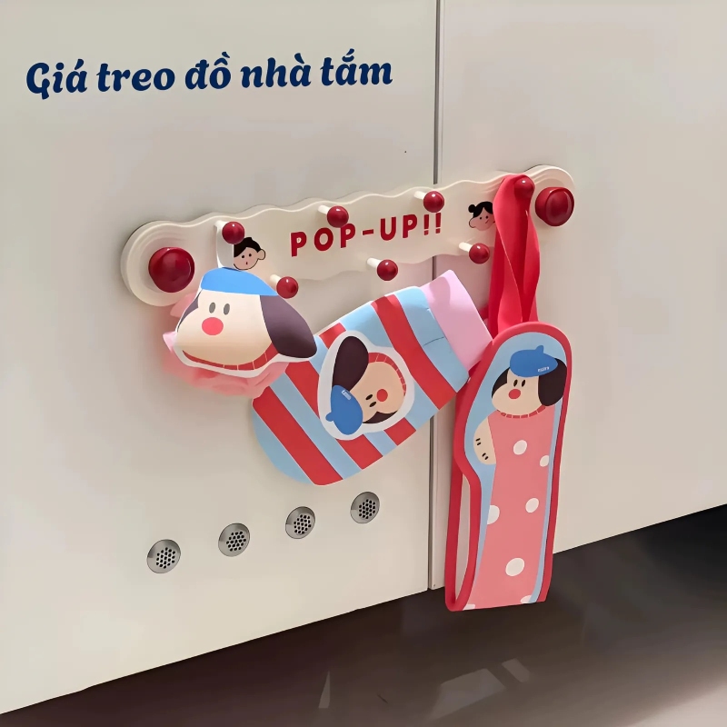 Thanh 9 Móc Treo Cửa 5