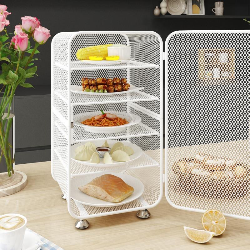 Tủ Đựng Thức Ăn 5 Tầng Chống Côn Trùng Bằng Lưới Kim Loại 5