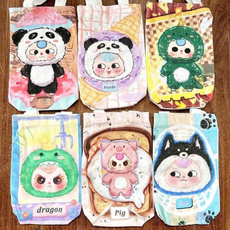 Túi Vải Baby Three Đựng Ly Giữ Nhiệt 4