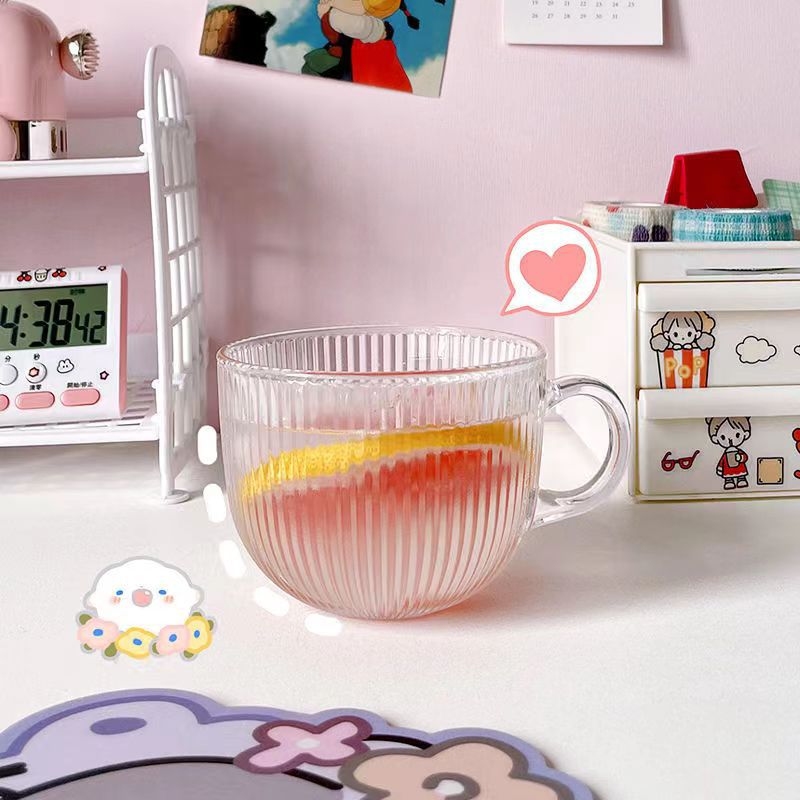 Việt Nhật - Mã 6390 Cốc Bầu Tăm Chịu Nhiệt Hokori 250ml 5
