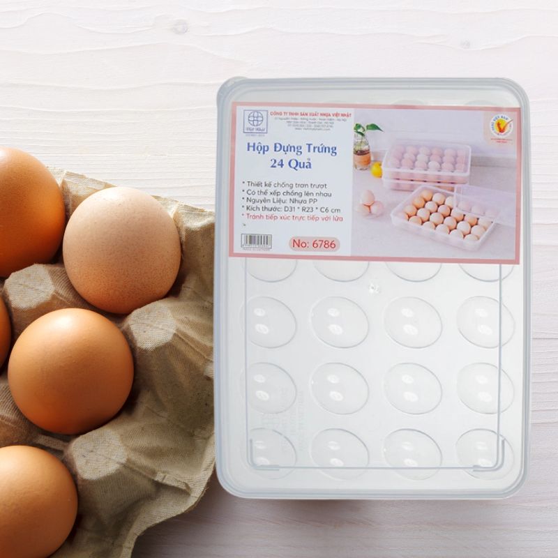 Việt Nhật - Mã 6786: Hộp Đựng Trứng 24 Quả 4