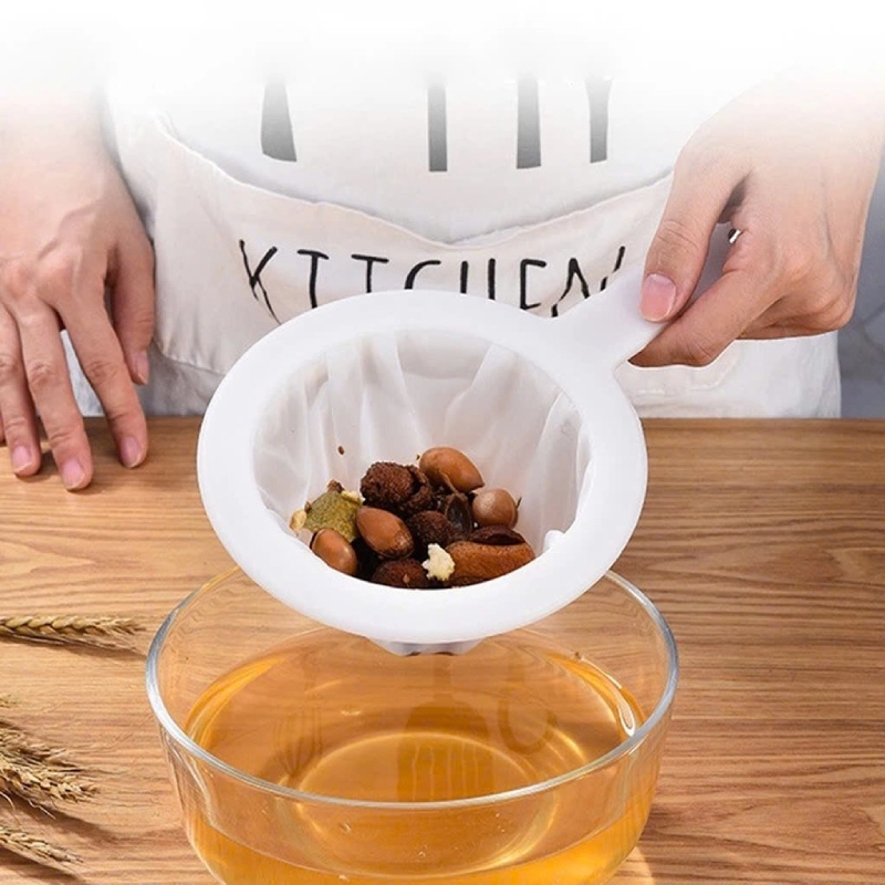 Vợt Lọc Thực Phẩm Siêu Mịn Có Thể Tái Sử Dụng 5