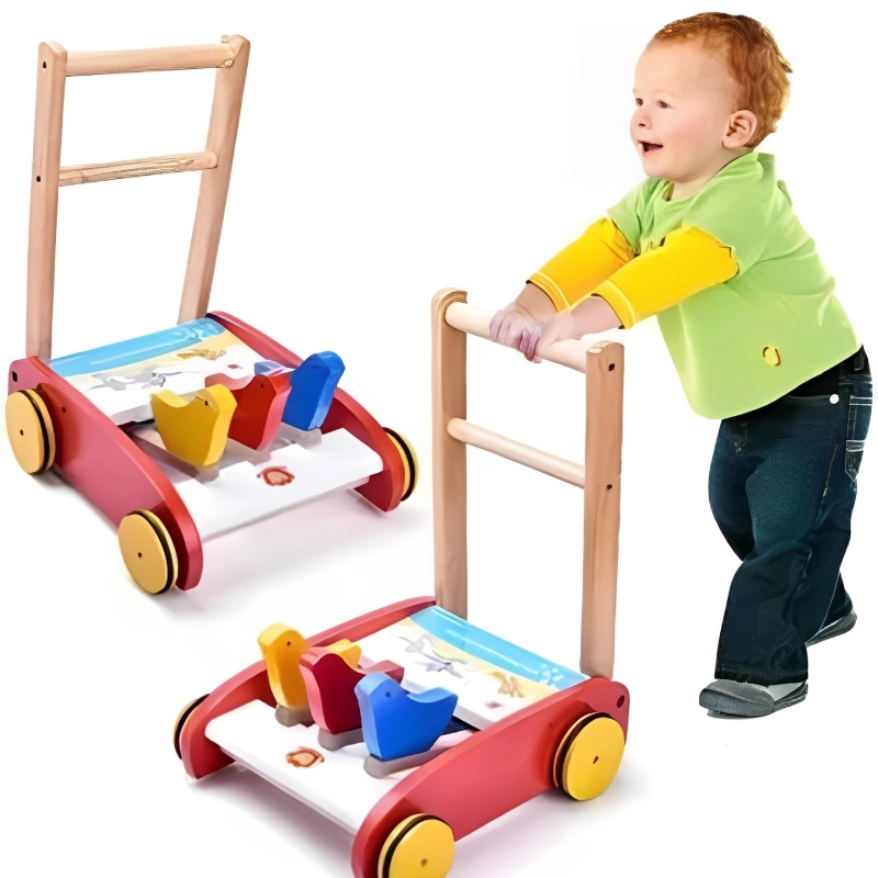 Xe gà tập đi hình con gà cho bé 4