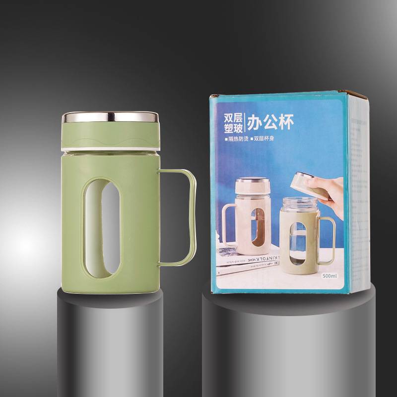 Bình Pha Trà Lõi Thủy Tinh Cách Nhiệt 450ML 4