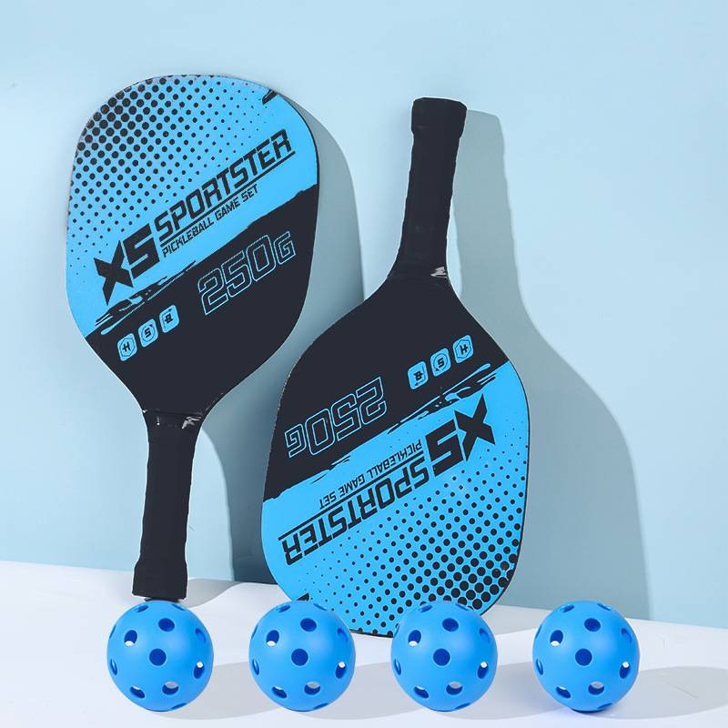 Bộ 2 Vợt Pickleball Kèm 4 Bóng Và Túi Đựng Cho Người Mới 5