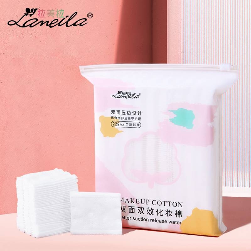 Bông Tẩy Trang Lameila 222 Miếng 4