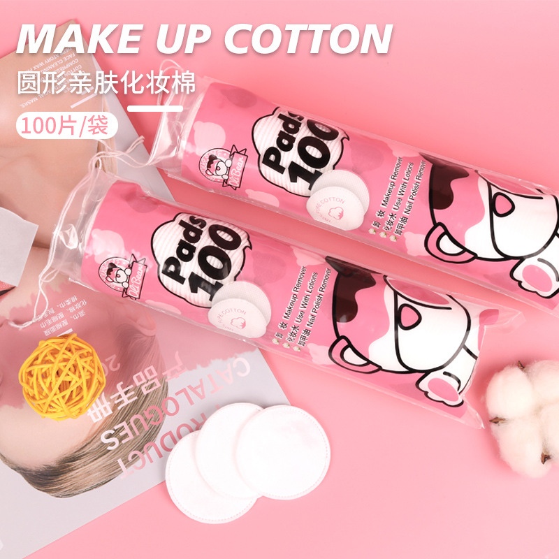 Bông Tẩy Trang Oli Bear Pads 100 Miếng Cao Cấp 4