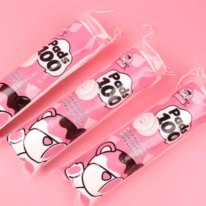 Bông Tẩy Trang Oli Bear Pads 100 Miếng Cao Cấp 5