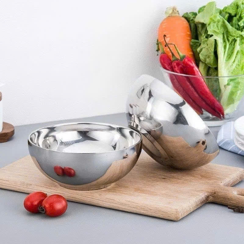 Chén Inox 2 Lớp Cách Nhiệt, Chống Nóng 14cm 4
